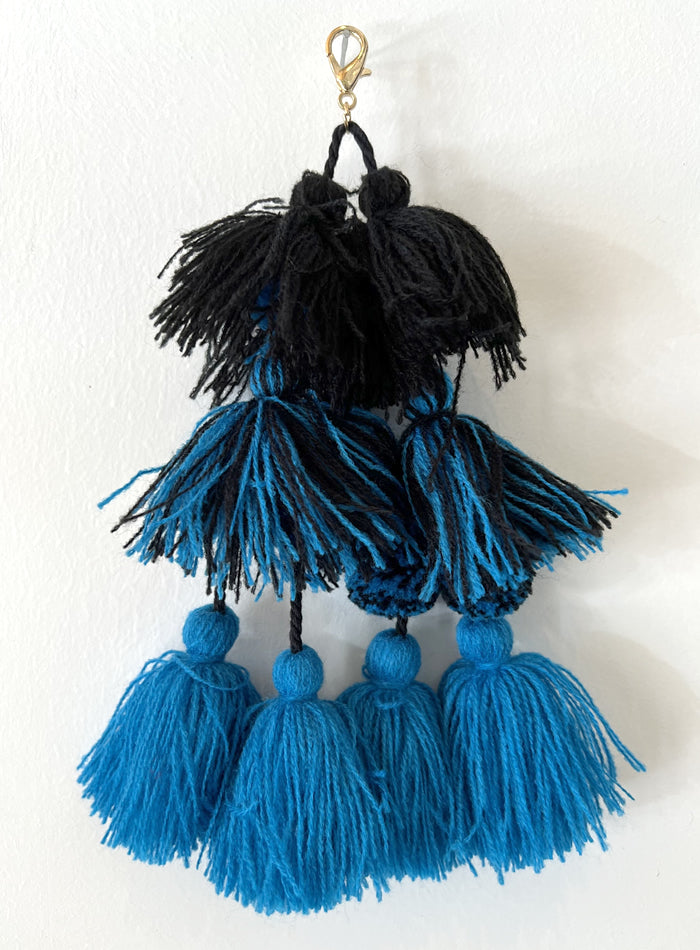 Tassel Black / Blue