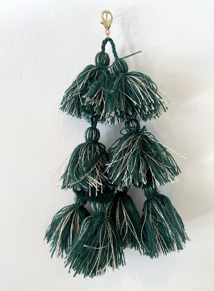 Tassel Dark Green / Gold