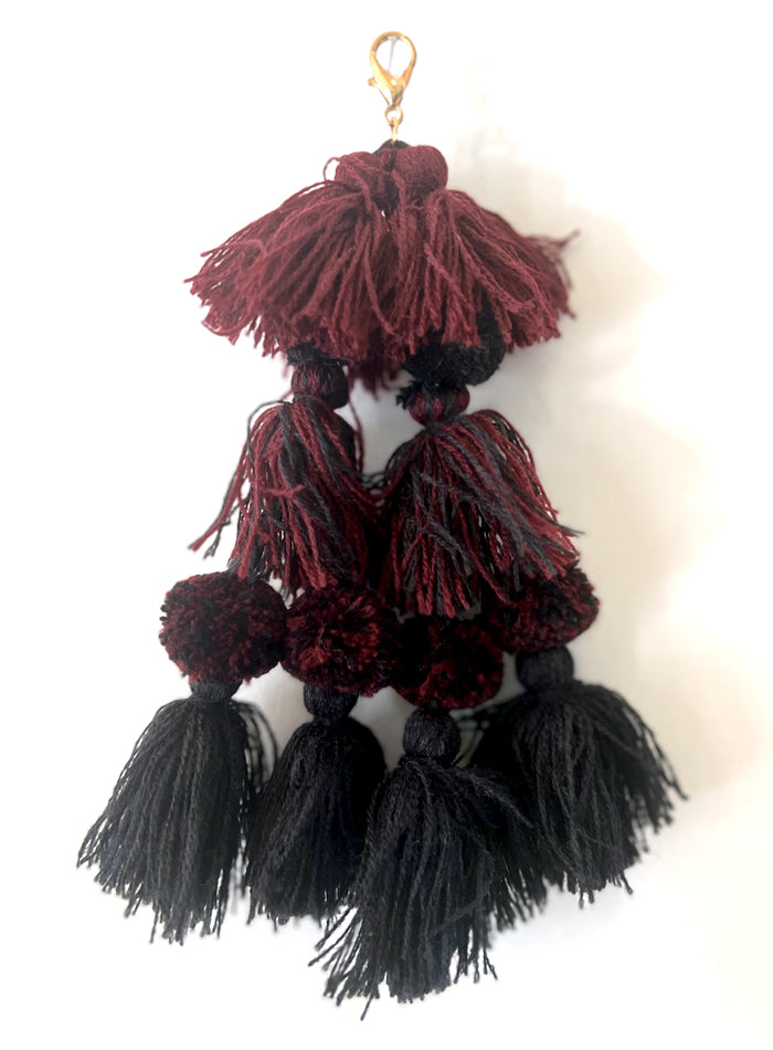 Tassel Maroon / Black