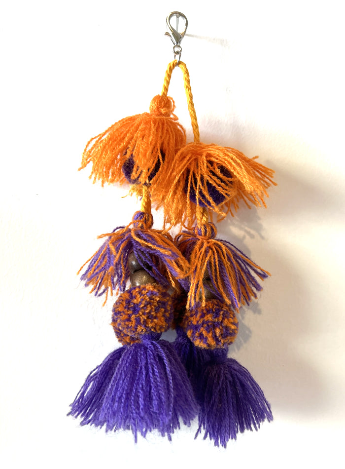 Tassel Orange / Purple