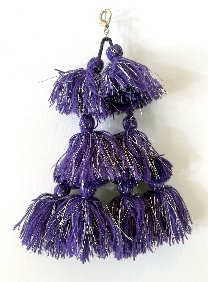 Tassel Purple / Silver