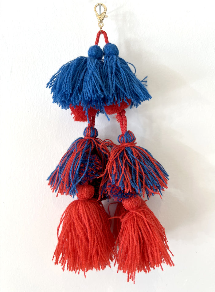 Tassel Blue / Red