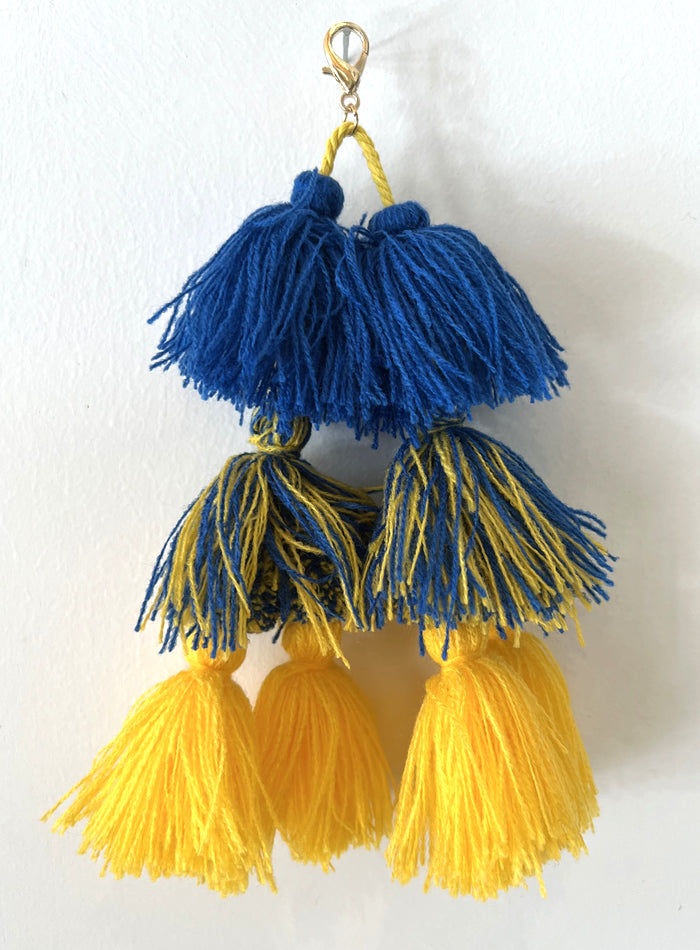 Tassel Blue / Yellow