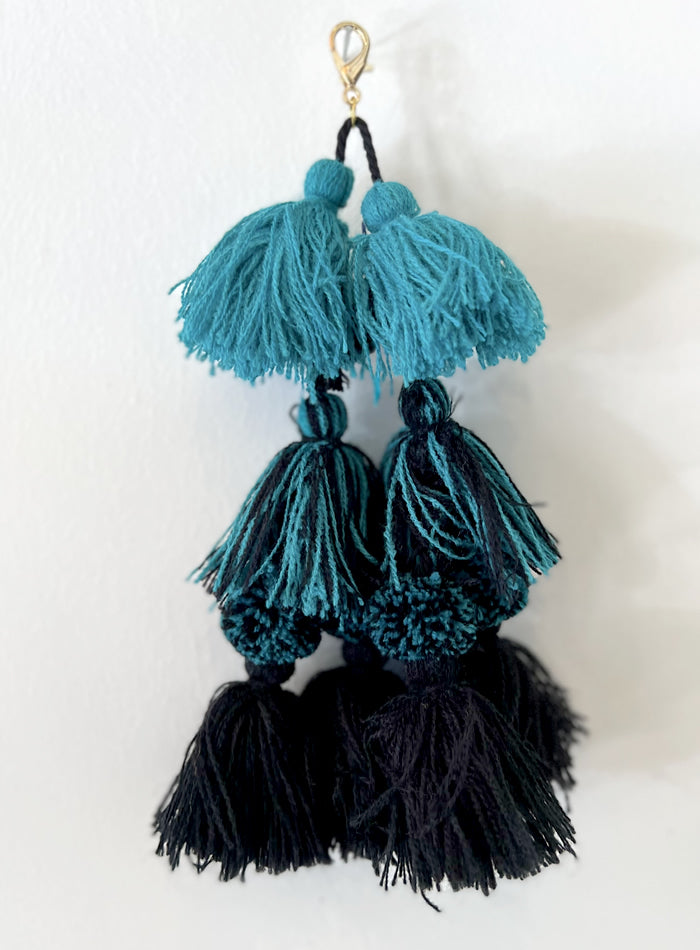 Tassel Teal / Black