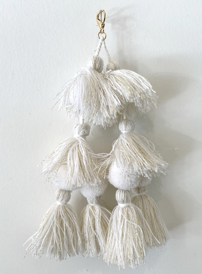 Tassel White / Gold