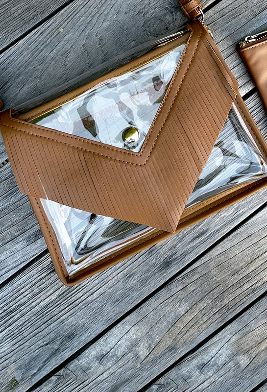 The Transparent Clutch Purse, Acrylic Bag See Through